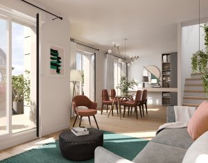 Achat / Vente programme immobilier neuf Clamart à 500m du tramway T6 Soleil Levant (92140) - Réf. 9317