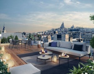 Achat / Vente programme immobilier neuf Paris 18e au coeur du quartier Jules Joffrin (75018) - Réf. 6340