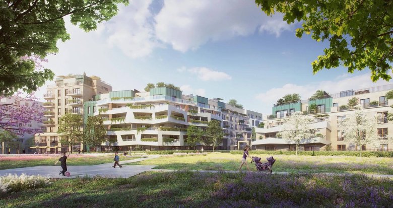 Achat / Vente programme immobilier neuf Asnières-sur-Seine entre mairie et métro ligne 13 (92600) - Réf. 11701