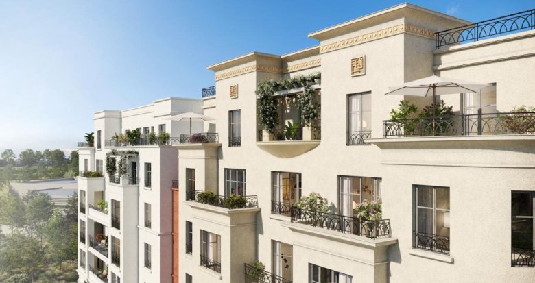 Achat / Vente programme immobilier neuf Clamart à 300m du tramway T6 Pavé Blanc (92140) - Réf. 9314