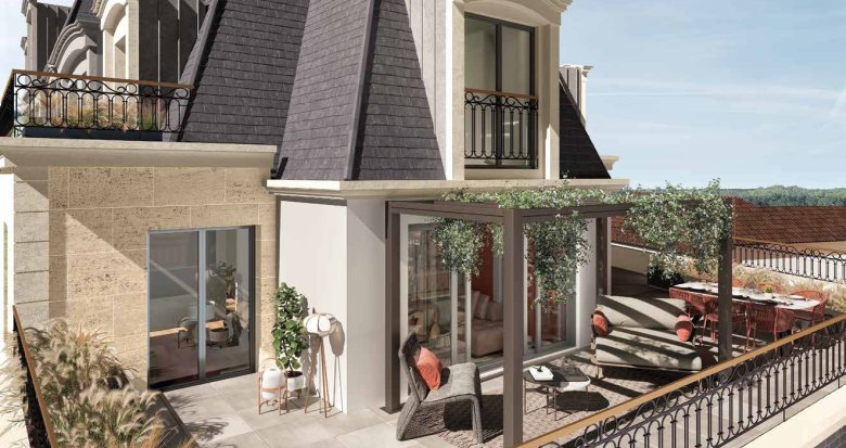 Achat / Vente programme immobilier neuf Clamart à 500m du tram T6 Soleil Levant (92140) - Réf. 8776