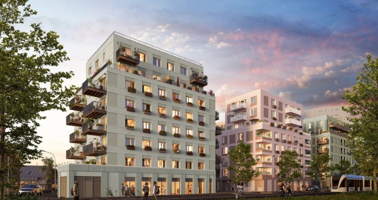 Achat / Vente programme immobilier neuf Colombes à 450m du tramway T1 (92700) - Réf. 11868