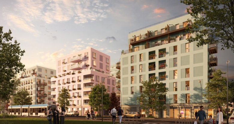 Achat / Vente programme immobilier neuf Colombes à 450m du tramway T1 (92700) - Réf. 11868