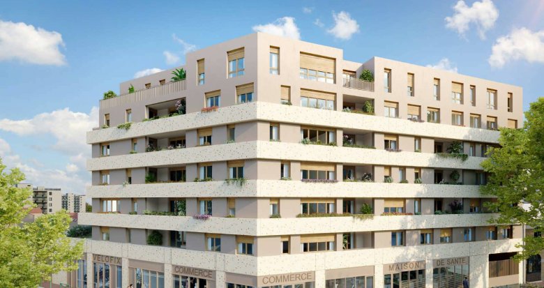 Achat / Vente programme immobilier neuf Malakoff quartier Mairie à 6 min à pied du métro 13 (92240) - Réf. 11099