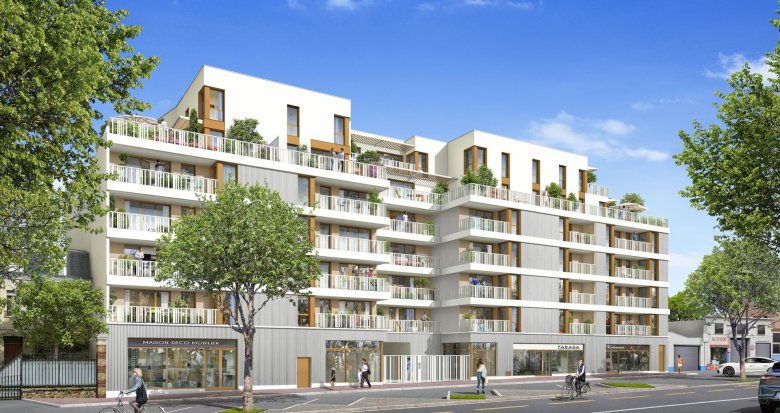 Achat / Vente programme immobilier neuf Nanterre à environ 500m du futur métro 15 (92000) - Réf. 8862