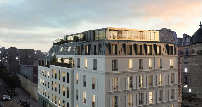 Achat / Vente programme immobilier neuf Paris 15 à 2 min à pied du métro 6 Sèvres-Lecourbe (75015) - Réf. 8877